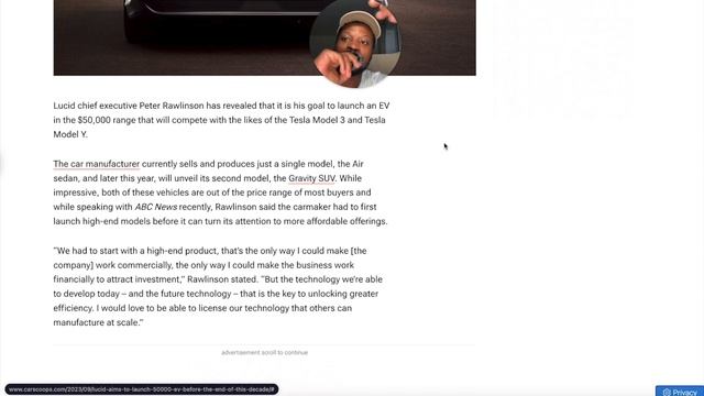 Lucid To Launch $50K EV Before 2030! смотреть онлайн