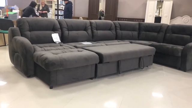 Угловой диван «Бруклин» от фабрики Апогей Мебельный Дом Йошкар-Ола смотреть онлайн