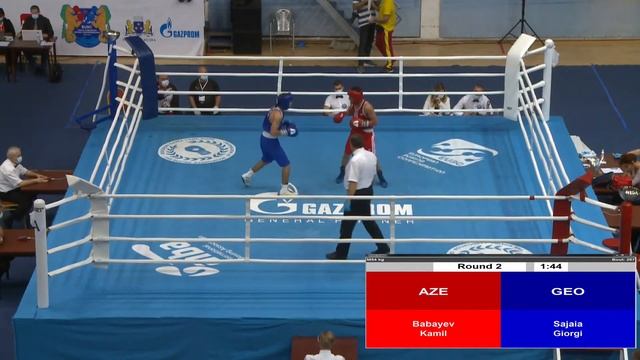 21-10-2021(54kg)BOXING U18 SAJAIA GIORGI ევროპის ჩემპიონატის ნახევარფინალში ვერცხლის მედალი გაინაღდ смотреть онлайн
