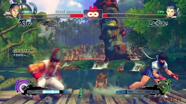 Ultra Street Fighter IV - Ryu Arcade Mode (HARDEST) смотреть онлайн