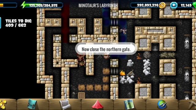 Minotaur's Labyrinth - Greece Side Quest - Diggy's Adventure смотреть онлайн