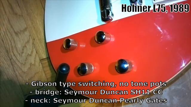 Hohner L75 1989 quick overview смотреть онлайн