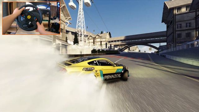 ACDFR 21 Mustang RTR DRIFT | Assetto Corsa | Thrustmaster T300 + Shifter + Handbrake Gameplay смотреть онлайн