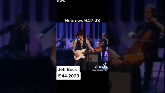 Jeff Beck...A Legend #guitartok #jeffbeck #whammy #fender #strat #repentandbelievethegospel смотреть онлайн