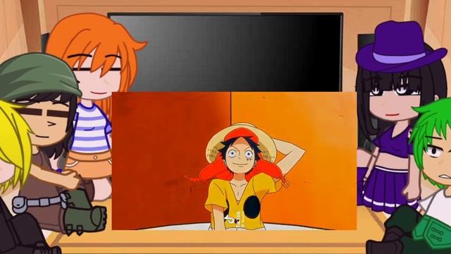 `||past straw hats react to luffy?? 1/2 [+robin] [-chopper] ~ english • onepiece смотреть онлайн