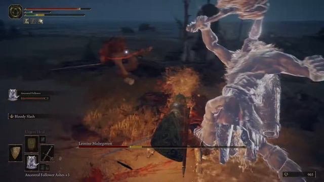 Elden Ring Leonine Misbegotten bossfight (drops Grafted blade great sword). смотреть онлайн