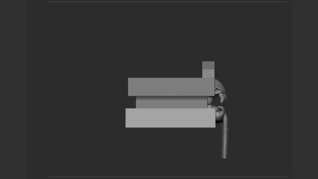 Creating 3D Game Props in Zbrush - Lovecraftian Column Part 1 смотреть онлайн