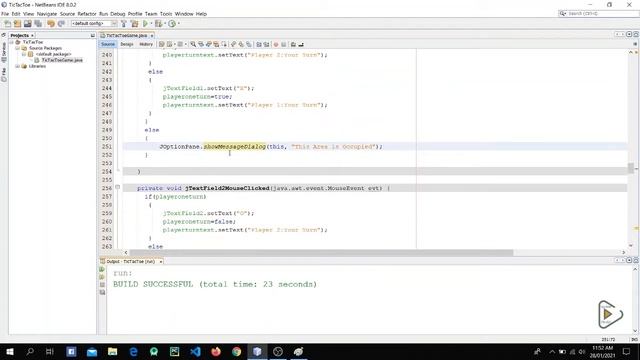 Tic Tac Toe Game in Java [Learn To Develop Using Swing API] смотреть онлайн
