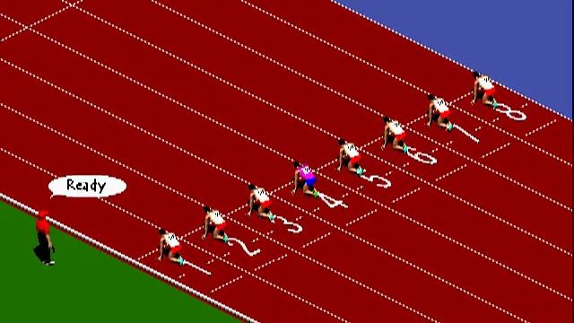 100M Sprinter game! Extreme finger tapping! смотреть онлайн