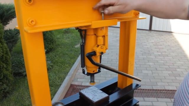 Гидравлический пресс своими руками смотреть онлайн