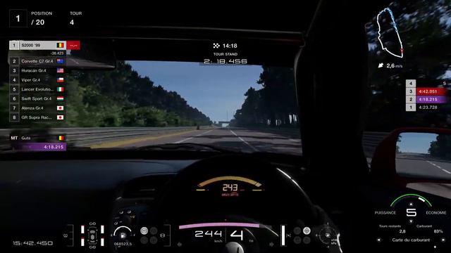 Gran Turismo 7 - LeMans 30min #151 : Honda S2000 '99 ~ 700pp. PS5 смотреть онлайн
