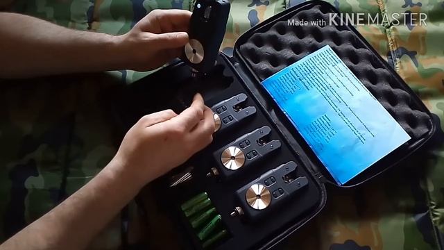 Видео обзор | Набор сигнализаторов поклёвки FA 214-4 (RF 698) смотреть онлайн