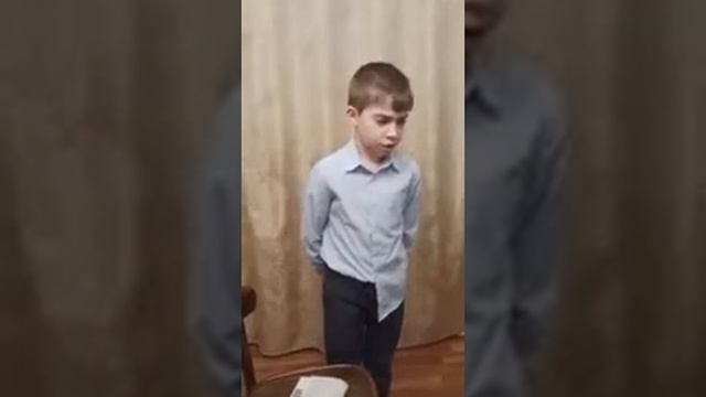 Хорошеньков Андрей стихотворение С. Маршака "Про ученика и 6 единиц" смотреть онлайн