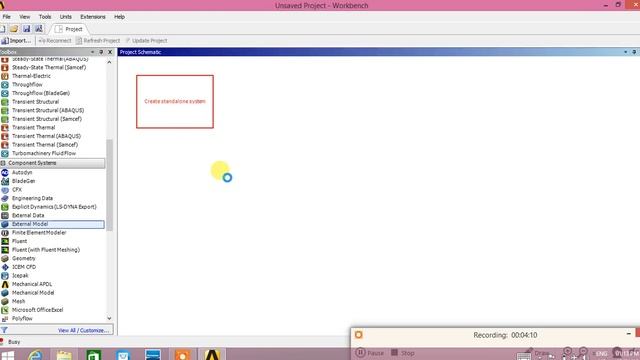 Hypermesh to Ansys Workbench Tutorial смотреть онлайн