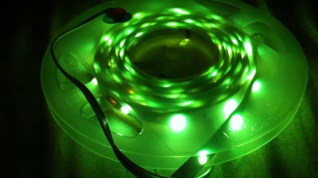 RGB светодиодная лента 5 метров. Тест смотреть онлайн