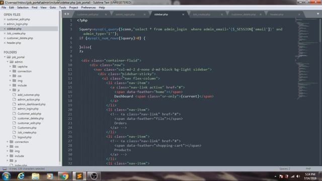 Online Job Portal Project In PHP - Php Project Tutorial (Hindi) - 8 смотреть онлайн