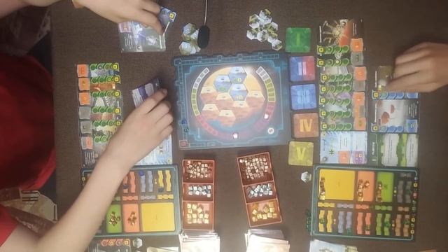 Покорение Марса Экспедиция "Арес". Летсплей Настольной игры смотреть онлайн