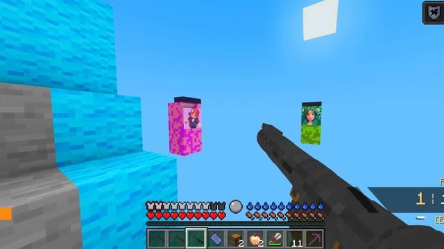 Чанк України проти чанку Мавки + Беззубик + Дівчина Майнкрафт Батл minecraft Майнкрафт Українською смотреть онлайн