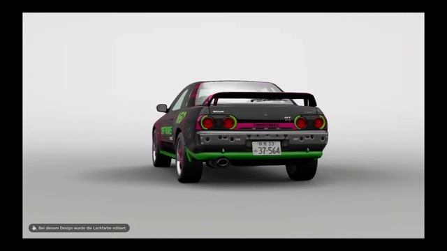 Gran Turismo™SPORT Nissan Skyline R32 Drift wrap смотреть онлайн