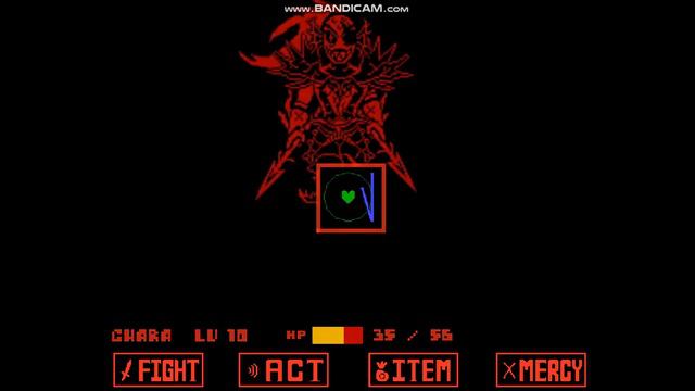 UnderFell Undyne Прохождение на сложности легко