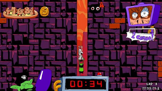 LAP 10 IS TORMENT (Pizza tower lap 10 Ancient Cheese) смотреть онлайн