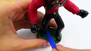 Леплю фигурки Skibidi Toilet из пластилина. Титан Спикермен vs Скибиди Туалет vs Паразит от Лепка О