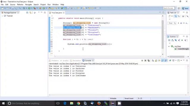 Beginner Java Tutorials: 12 Looping Through Arrays смотреть онлайн