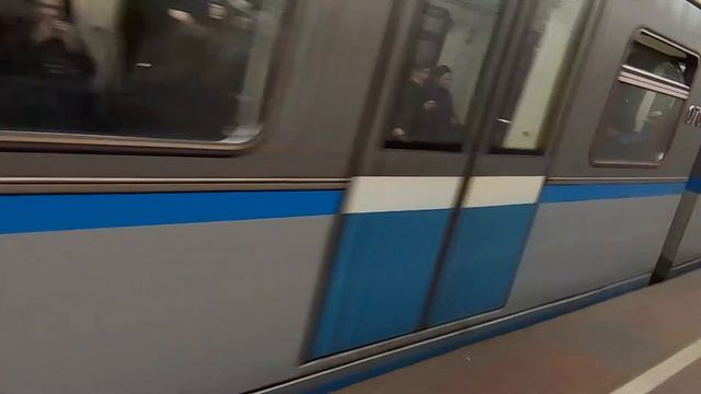 Электропоезд 81-740/741 Русич на станции метро Лубянка