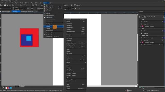 CorelDraw moving object that goes blow object layer, Object auto page-down, auto page down смотреть онлайн