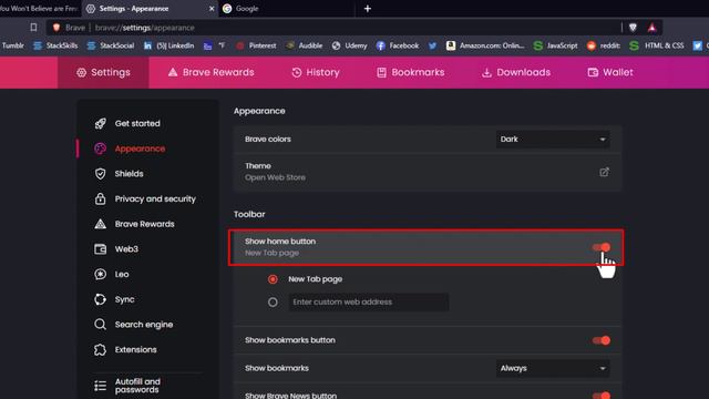 How To Set A Custom Homepage In The Brave Web Browser | PC | *2024 смотреть онлайн