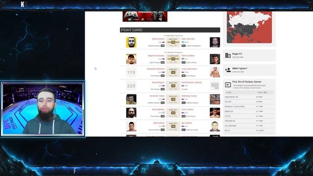 ТУРНИРЫ НЕДЕЛИ: UFC 295, ONE FF 40, AMC FN 122, CAGE WARRIORS 163, EAGLE FC 54, KSW 88 | MMABETS смотреть онлайн