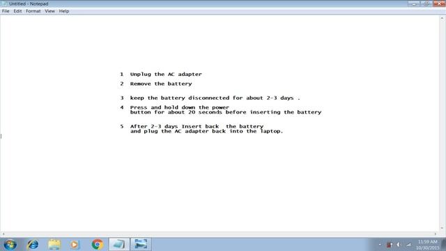 NO battery is detected.Solve laptop battery problem . смотреть онлайн