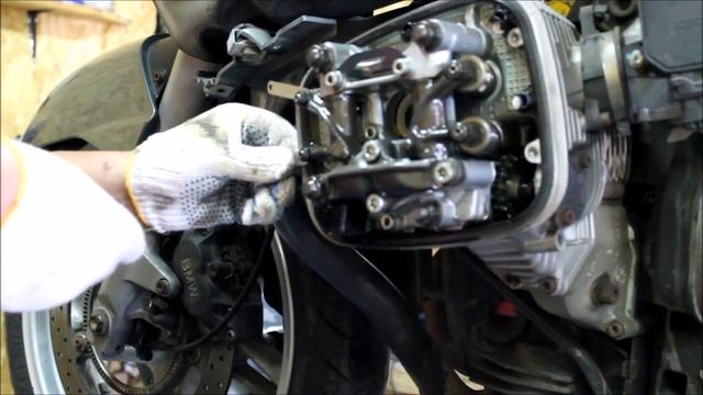 BMW R1150 R1100 Регулировка клапанов смотреть онлайн