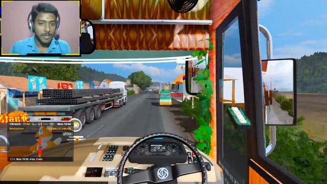 Private Bus driving🥰| In Euro truck simulator💥🔥| Sprinter Gaming On Live смотреть онлайн