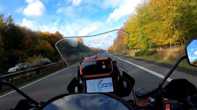 KTM 1290 Super Adventure R GERMAN HIGHWAY AND TOP SPEED !!! смотреть онлайн