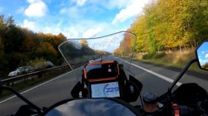 KTM 1290 Super Adventure R GERMAN HIGHWAY AND TOP SPEED !!!