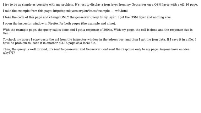 GIS: Add GeoJSON layer to OpenLayers 3.16 from GeoServer смотреть онлайн