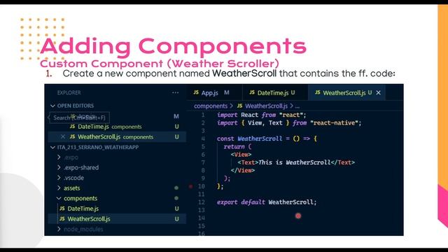 React Native Weather Application 3 - Adding Components Discussion смотреть онлайн
