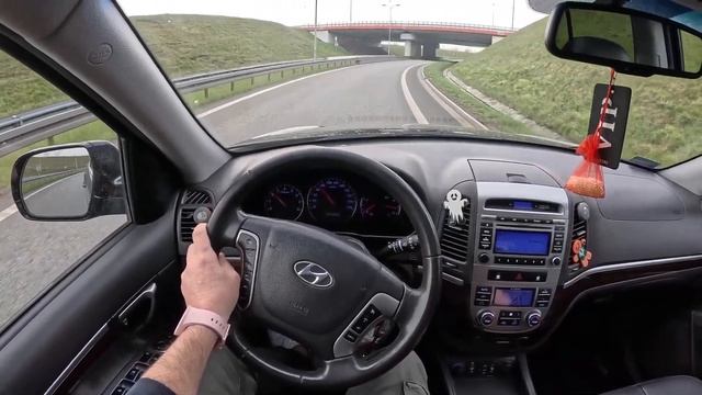 ТЕСТ ДРАЙВ 12 ЛЕТНЕГО ХУНДАЙ САНТА ФЕ(2.4 174 Л.С.)ОБЗОР?ДИЗАЙН?ВОЖДЕНИЕ ОТ ПЕРВОГО ЛИЦА