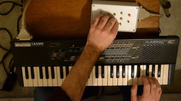 Circuit Bent Amstrad Fidelity CKX 100