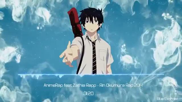 AnimeRap feat Zathia Rapp Реп про Окумура Рина Blue Exorcist Rin Okumura Rap 2014 смотреть онлайн