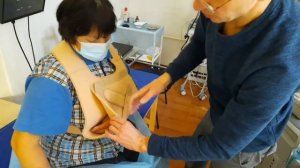 Повязка Дезо при вывихе плеча, переломе шейки плечевой кости. Плексит плечевого сплетения. ЭНМГ