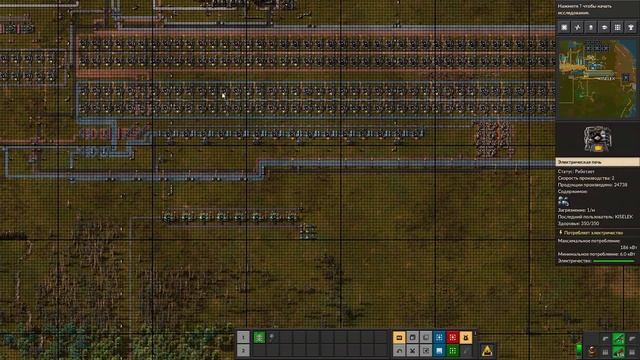 КАК ВКЛЮЧИТЬ СЕТКУ ДЛЯ СТРОИТЕЛЬСВА Factorio смотреть онлайн