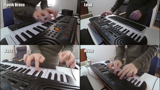 YMO Cosmic Surfin' CASIO SA-76 смотреть онлайн