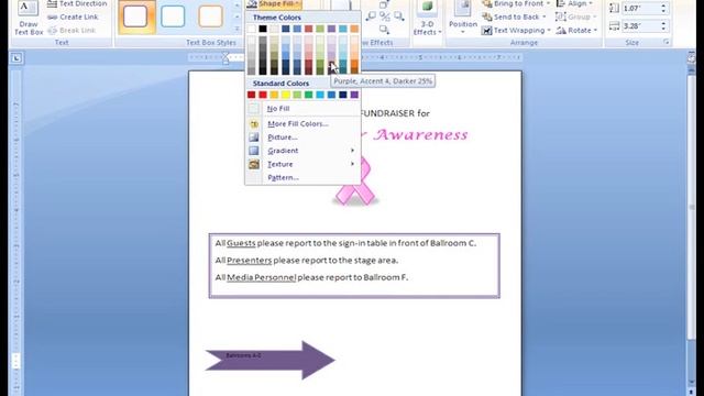 Word 2007: Working with Shapes смотреть онлайн