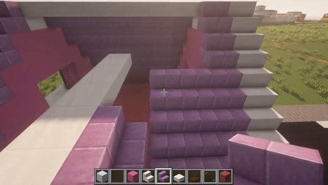 Beautiful pink house in minecraft смотреть онлайн