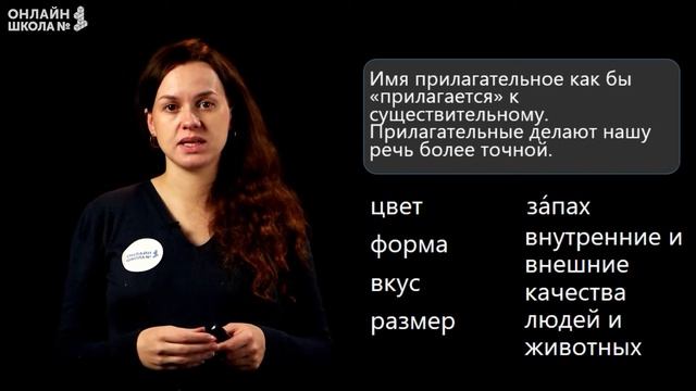 Имя прилагательное. Видеоурок 32. Русский язык 3 класс смотреть онлайн