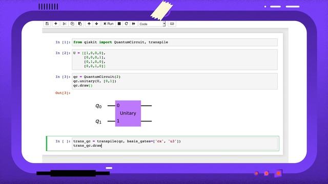 How Can I Convert a Unitary Matrix to a set of One & Two Qubit Gates? 1 Minute Qiskit смотреть онлайн