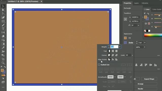 Adobe Illustrator Training | Fill Stroke Opacity | Class 7 | Urdu / Hindi смотреть онлайн