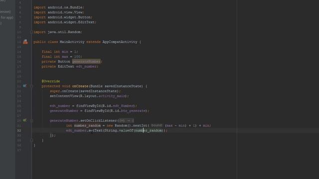 Generate Random Number - Java - Android Studio - Indonesia #eps11 смотреть онлайн